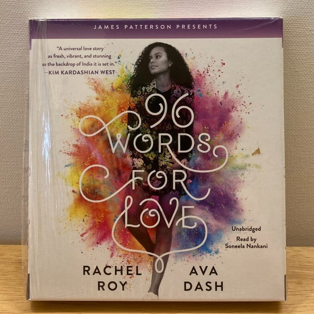 Audio book on CD's, 96 Words for Love by Rachel Roy and Ava Dash